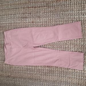 Stretchy pink capri pants, Sz S